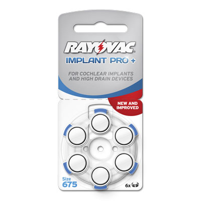 Rayovac cochlear implant pro plus